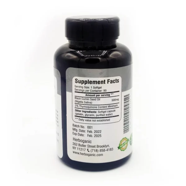 Black Seed Softgel Capsules – 90 Pack - Image 2