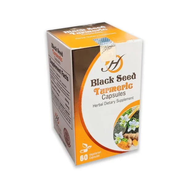 Black Seed & Turmeric Capsules – 60 Pack - Image 4