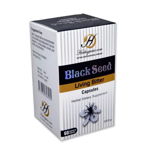 Black Seed Living Bitters Capsules – 60 Pack