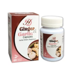 Ginger & Garlic Capsules – 60 Pack