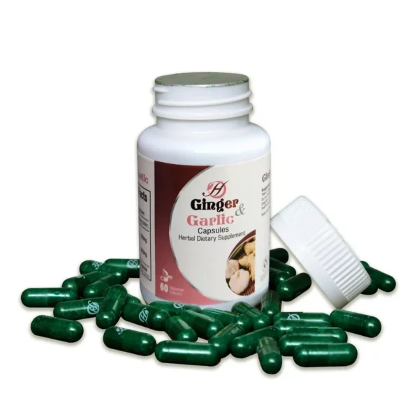 Ginger & Garlic Capsules – 60 Pack