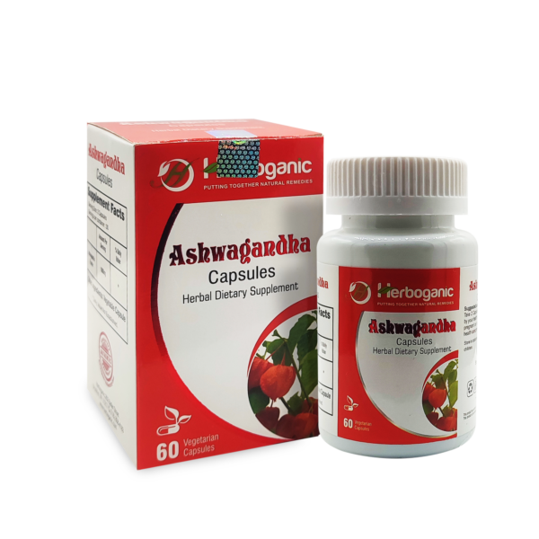 Ashwagandha Capsules – 60 Pack