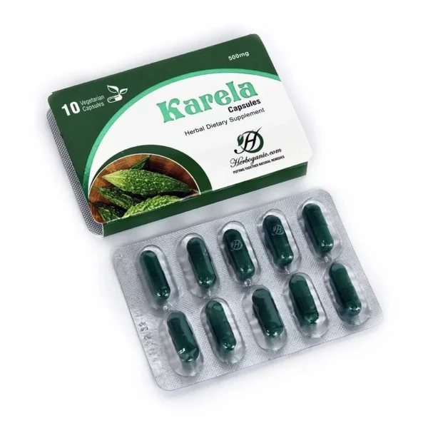 Karela Capsules Blister Pack