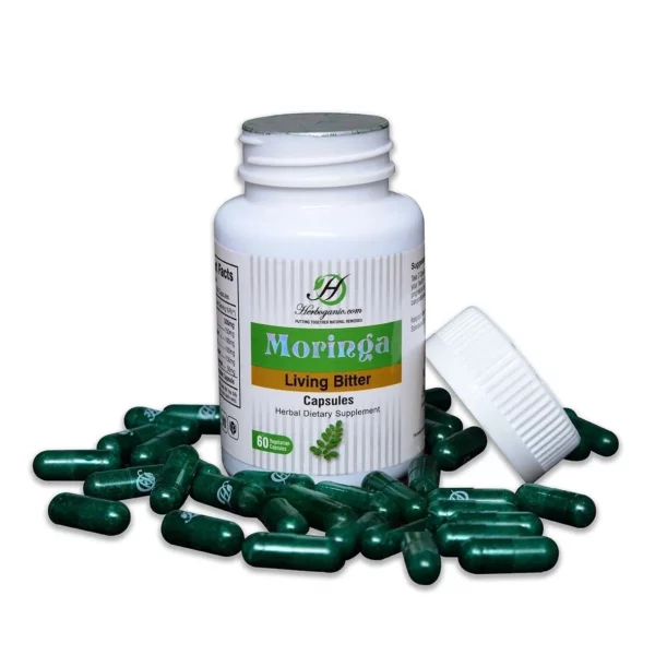 Moringa Living Bitters Capsules – 60 Pack - Image 3