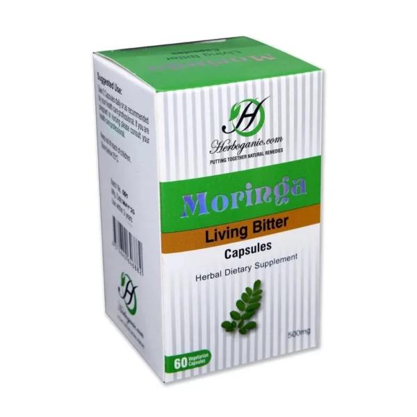 Moringa Living Bitters Capsules – 60 Pack - Image 2