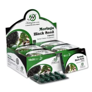 Moringa Black Seed Capsules Blister Pack