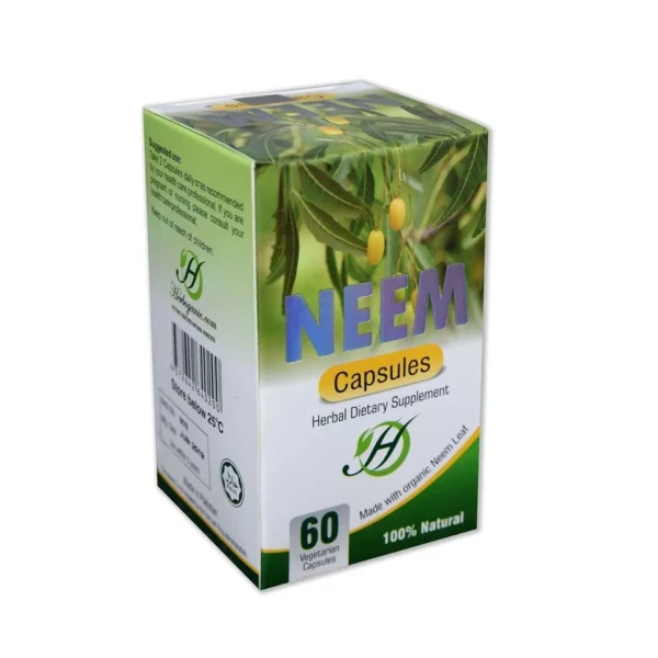 Neem Capsules – 60 Pack - Image 2