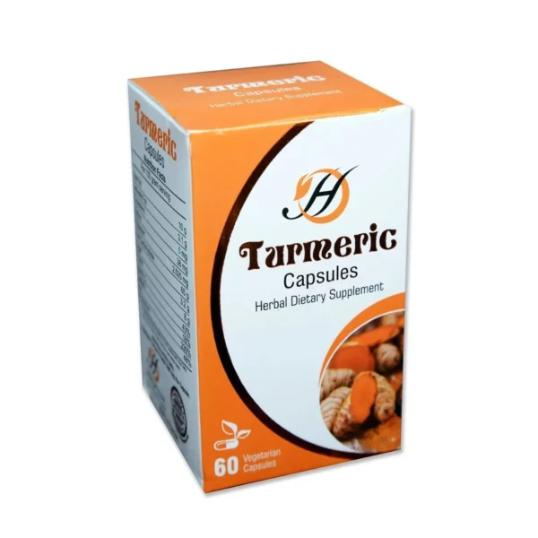 Turmeric Capsules – 60 Pack - Image 3