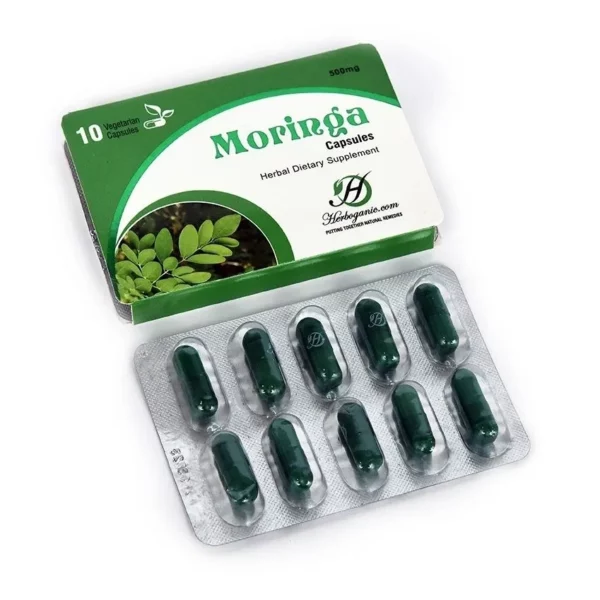 Moringa Capsules Blister Pack
