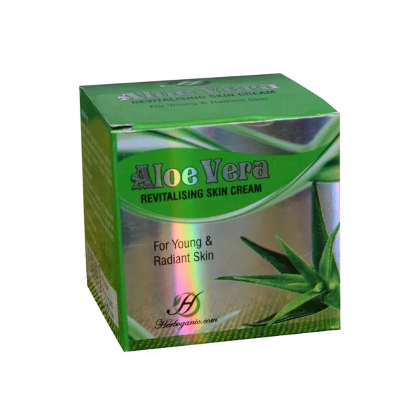 Aloe Vera Revitalising Skin Cream - 50g - Image 2
